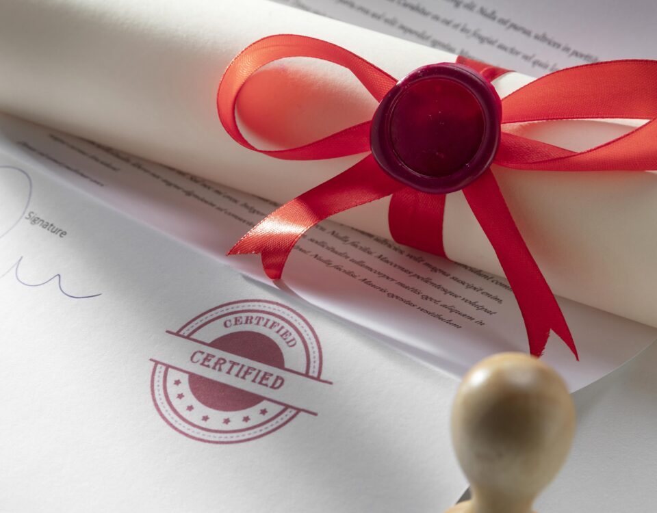ISO 14001 environmental management certification seal